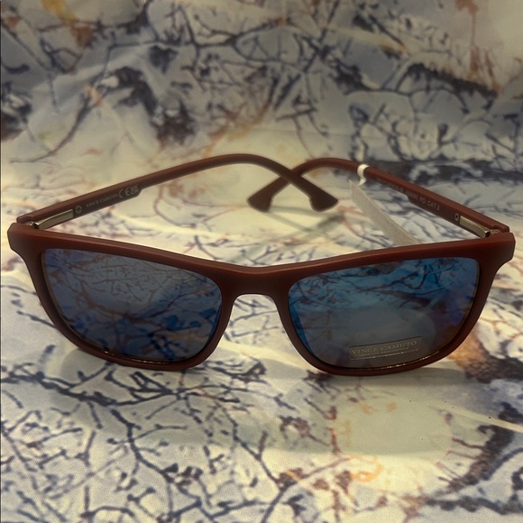 Vince Camuto Burgundy Sunglasses with Dark Lenses - Picture 1 of 5